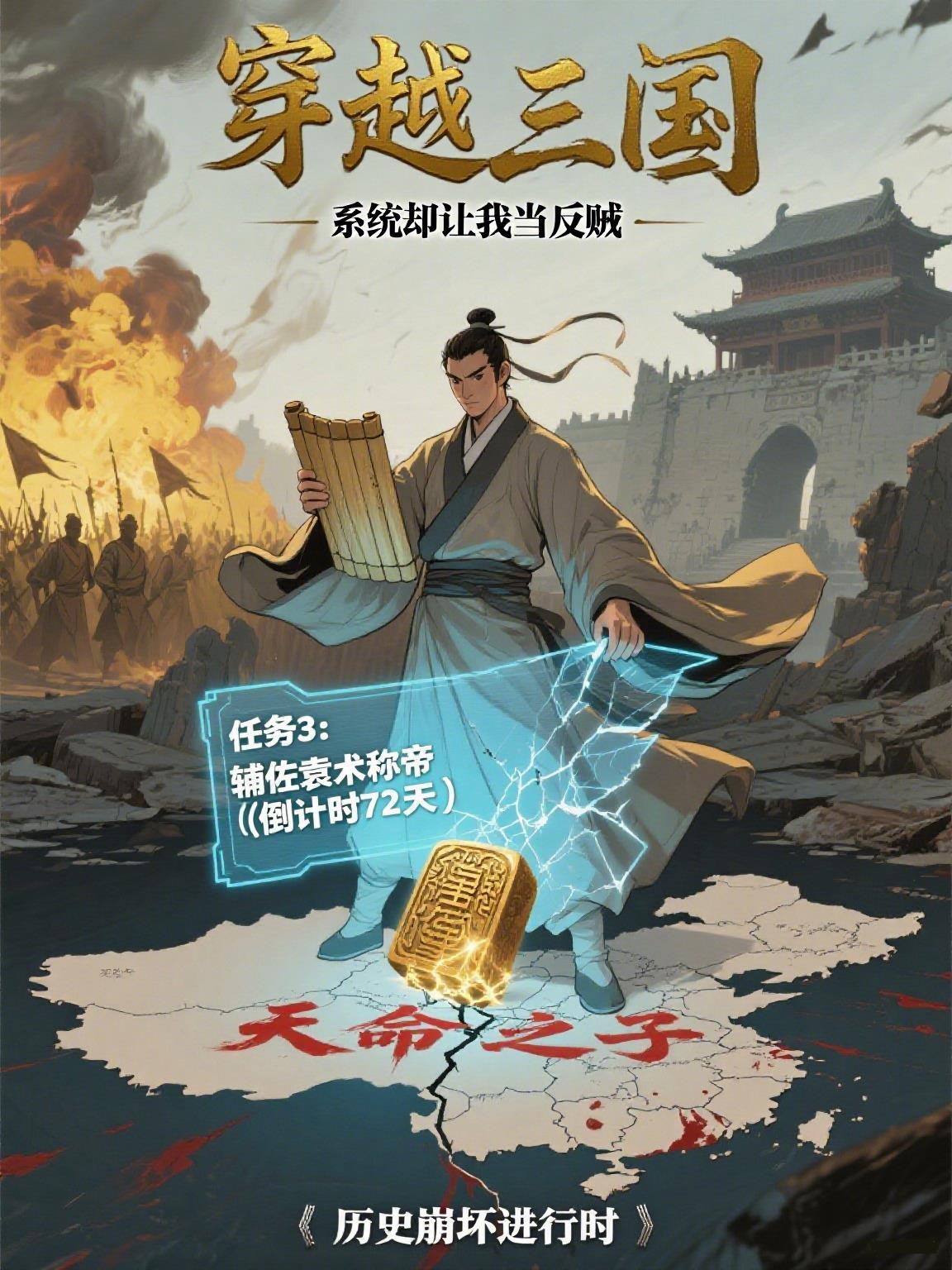 穿越三国系统完结